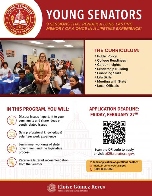 Young Senators Application